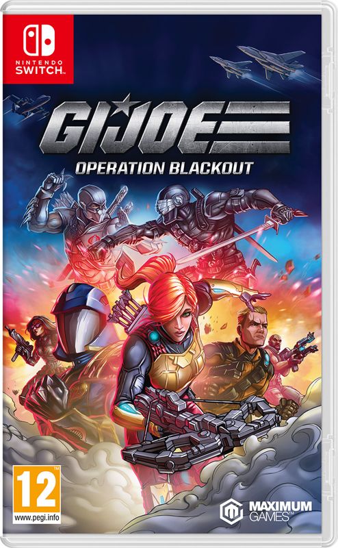 Front Cover for G.I. Joe: Operation Blackout (Nintendo Switch) (download release)