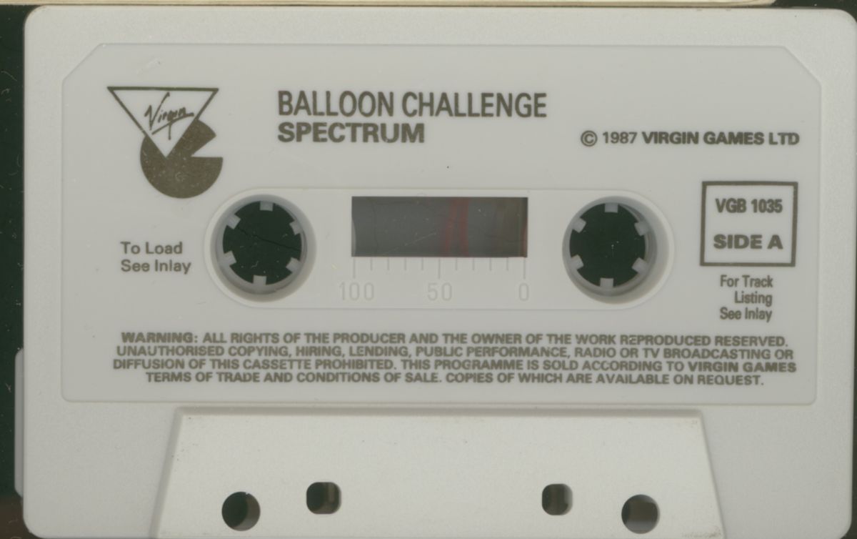 Media for Trans-Atlantic Balloon Challenge: The Game (ZX Spectrum)