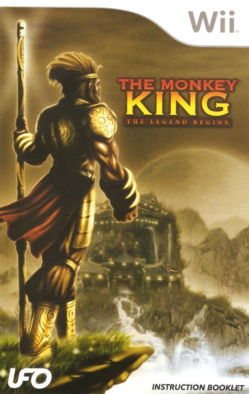 Manual for The Monkey King: The Legend Begins (Wii): Front
