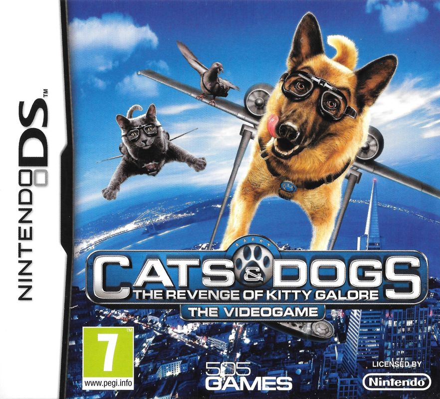 Front Cover for Cats & Dogs: The Revenge of Kitty Galore - The Videogame (Nintendo DS)