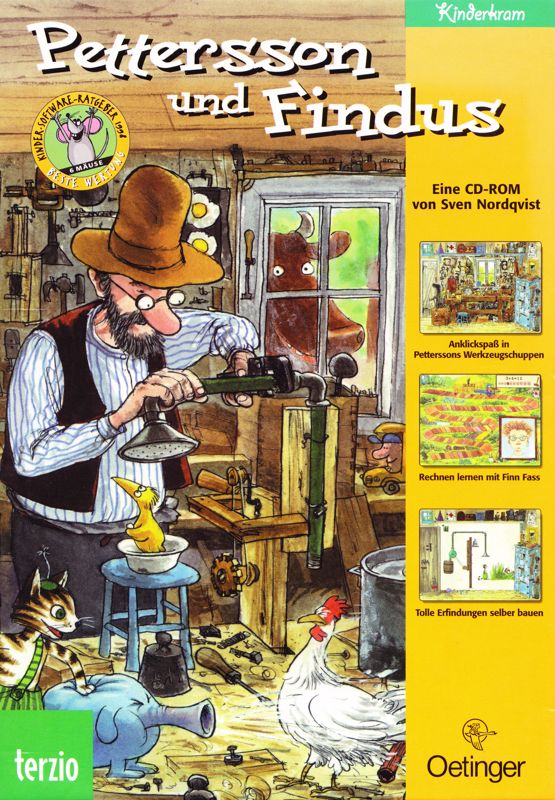 Front Cover for Pettson o Findus i snickarbon (Macintosh and Windows 16-bit)