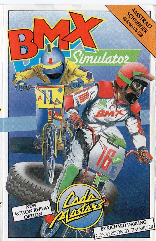 Front Cover for BMX Simulator (Amstrad CPC)