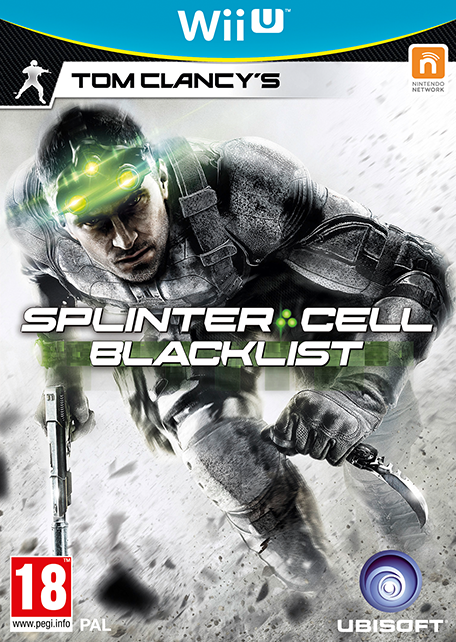 Front Cover for Tom Clancy's Splinter Cell: Blacklist (Wii U) (download release)