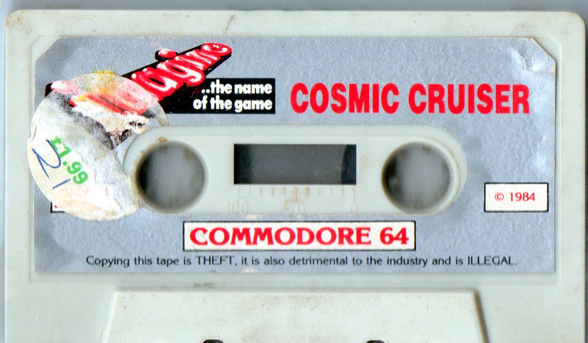 Media for Cosmic Cruiser (Commodore 64)