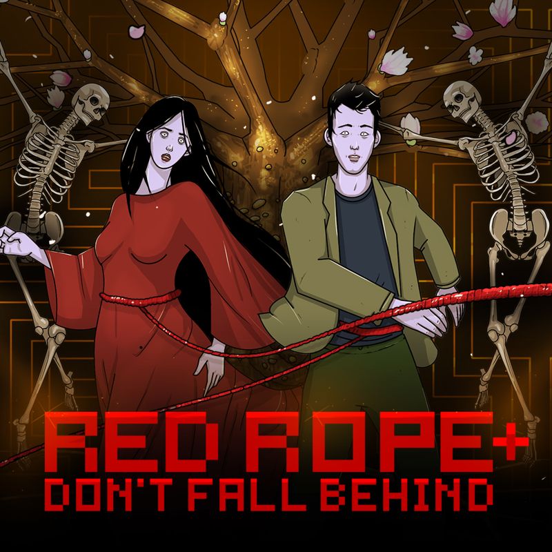 Front Cover for Red Rope: Don't Fall Behind (Nintendo Switch) (download release)