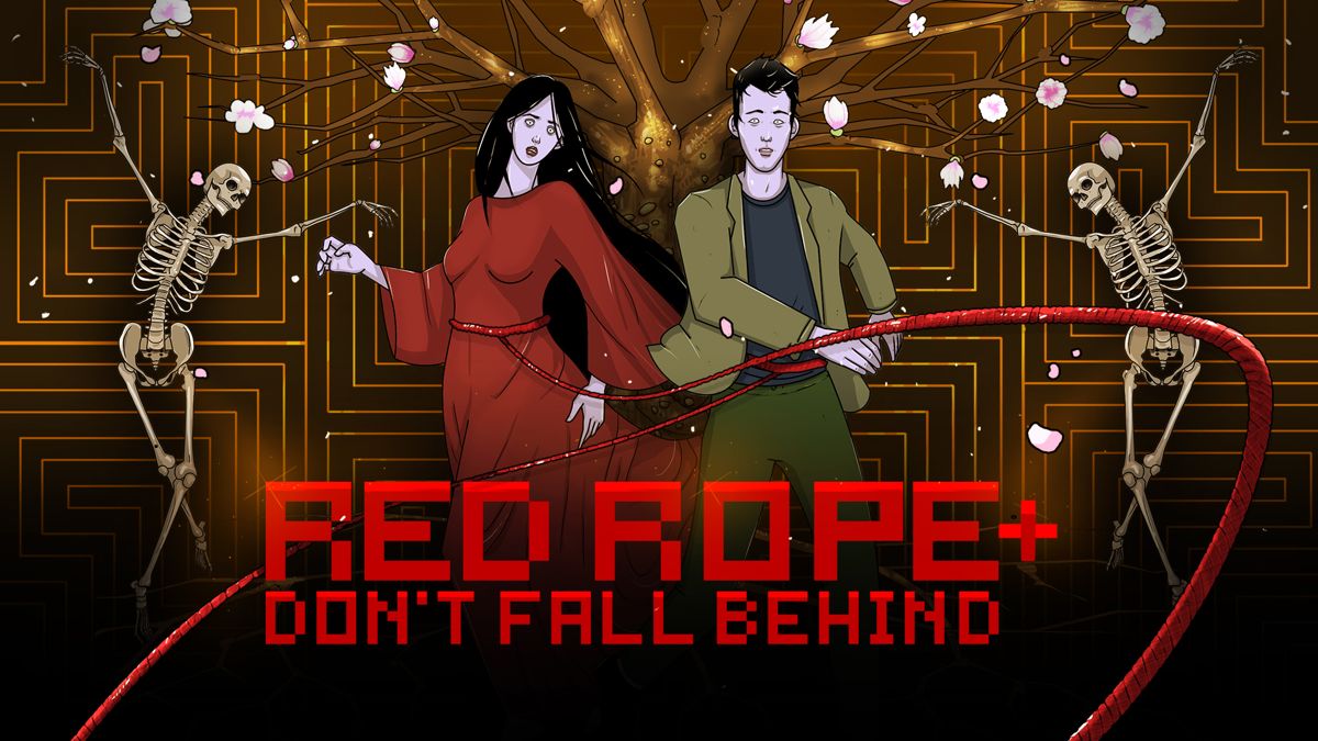 Front Cover for Red Rope: Don't Fall Behind (Nintendo Switch) (download release)