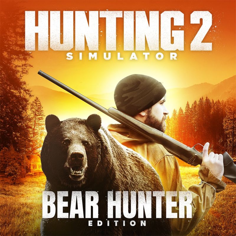 Front Cover for Hunting Simulator 2: Bear Hunter Edition (PlayStation 4 and PlayStation 5) (download release)