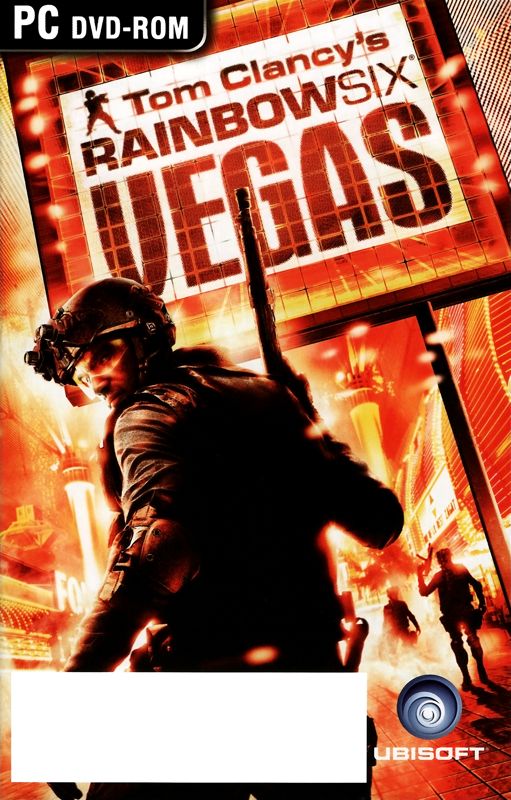 Manual for Tom Clancy's Rainbow Six: Vegas (Windows): Front