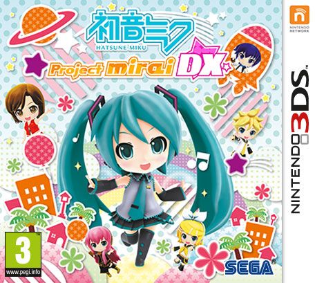 Front Cover for Hatsune Miku: Project Mirai DX (Nintendo 3DS) (download release)