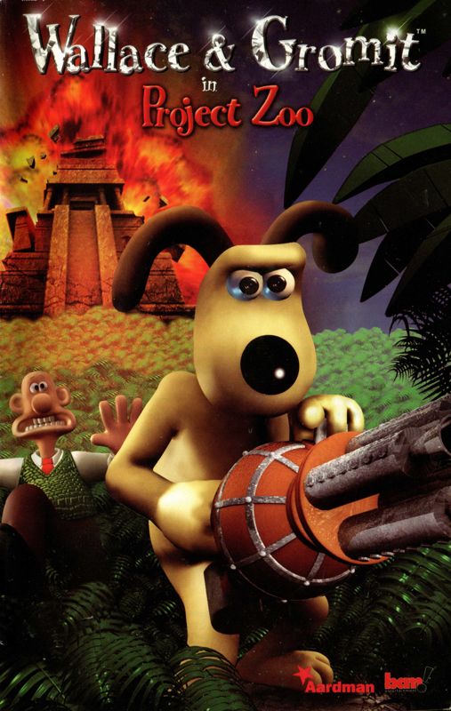 Wallace & Gromit in Project Zoo cover or packaging material - MobyGames