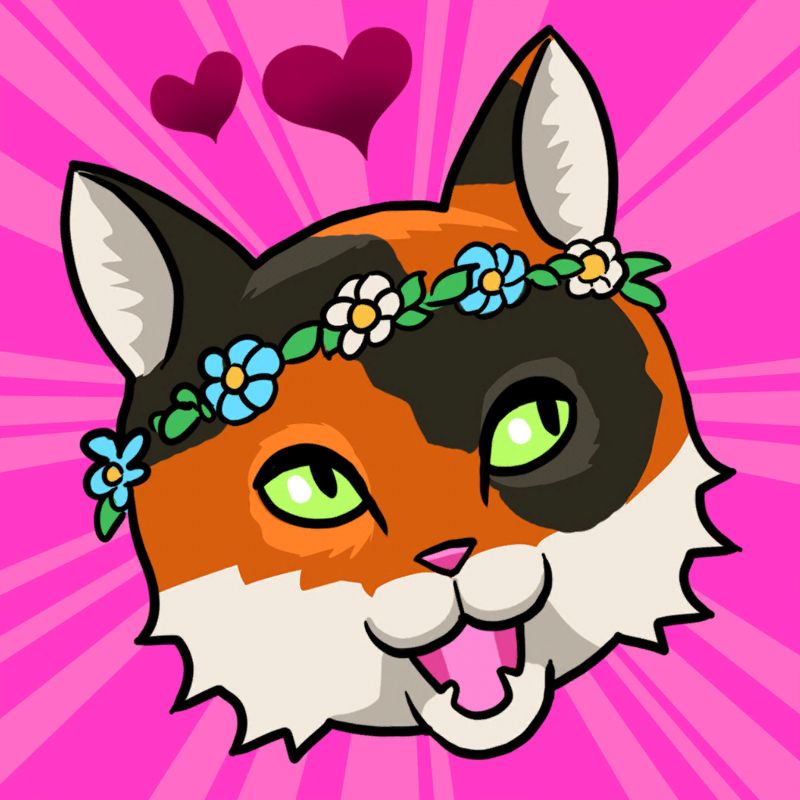 Front Cover for Purrfect Date (iPad and iPhone)