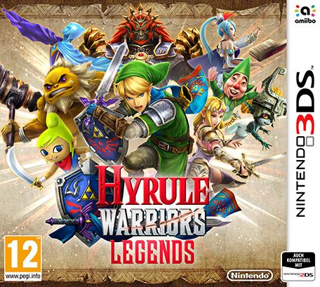 Front Cover for Hyrule Warriors: Legends (Nintendo 3DS) (download release)