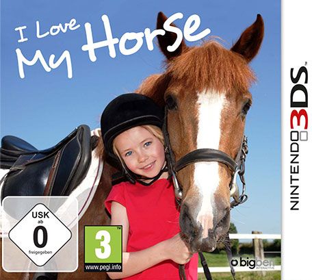 Front Cover for I Love My Horse (Nintendo 3DS) (download release)