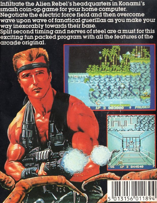 Contra cover or packaging material - MobyGames