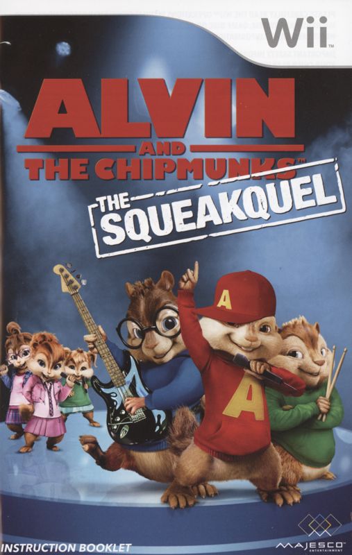 Alvin And The Chipmunks The Squeakquel Cover Or Packaging Material Mobygames