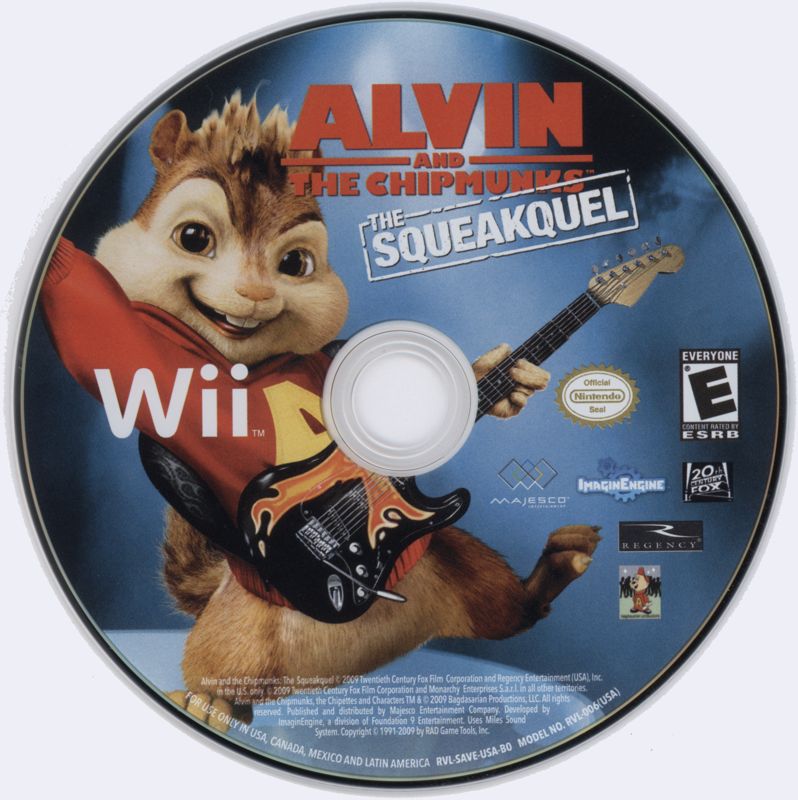 Alvin and the chipmunks deals the squeakquel wii