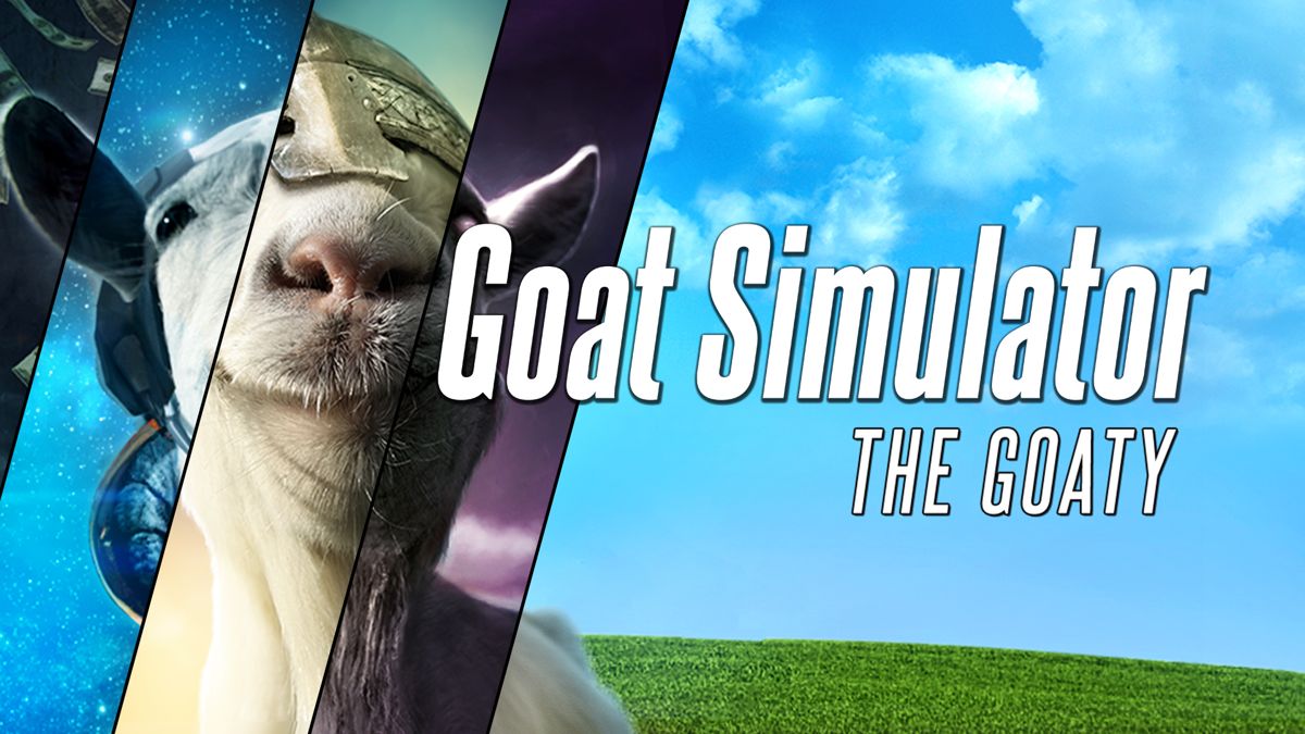 Front Cover for Goat Simulator: The GoatY (Nintendo Switch) (download release): 2nd version