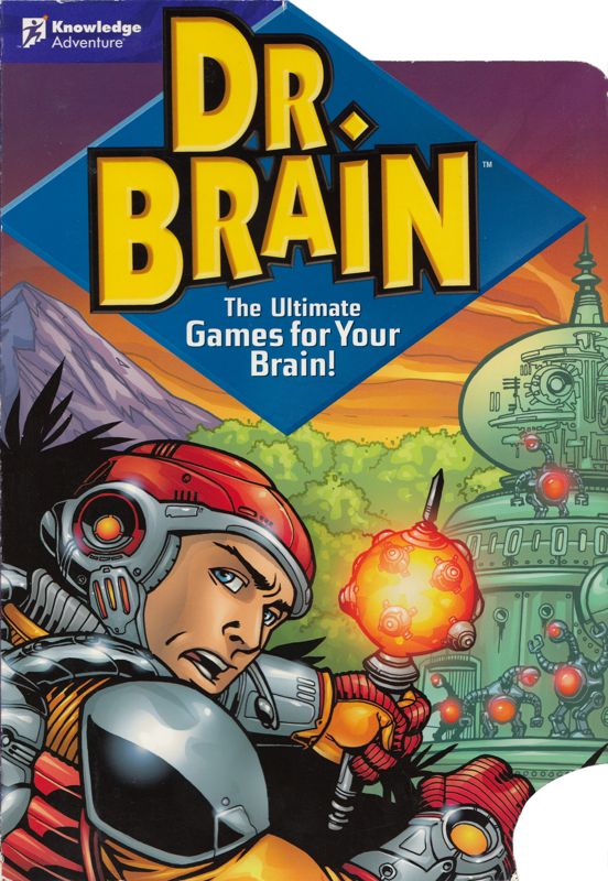 Front Cover for Dr. Brain Thinking Games: IQ Adventure (Windows) (Mindventure re-release): Flap Cover Only