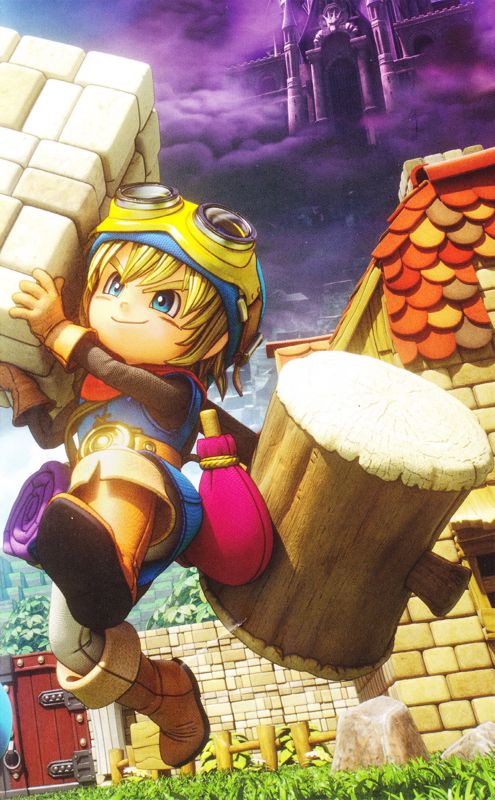 Inside Cover for Dragon Quest Builders (Nintendo Switch): Right