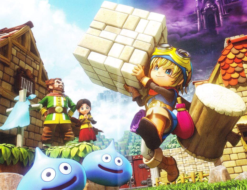 Inside Cover for Dragon Quest Builders (Nintendo Switch): Full