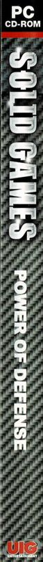 Spine/Sides for Power of Defense (Windows) (Solid Games release)