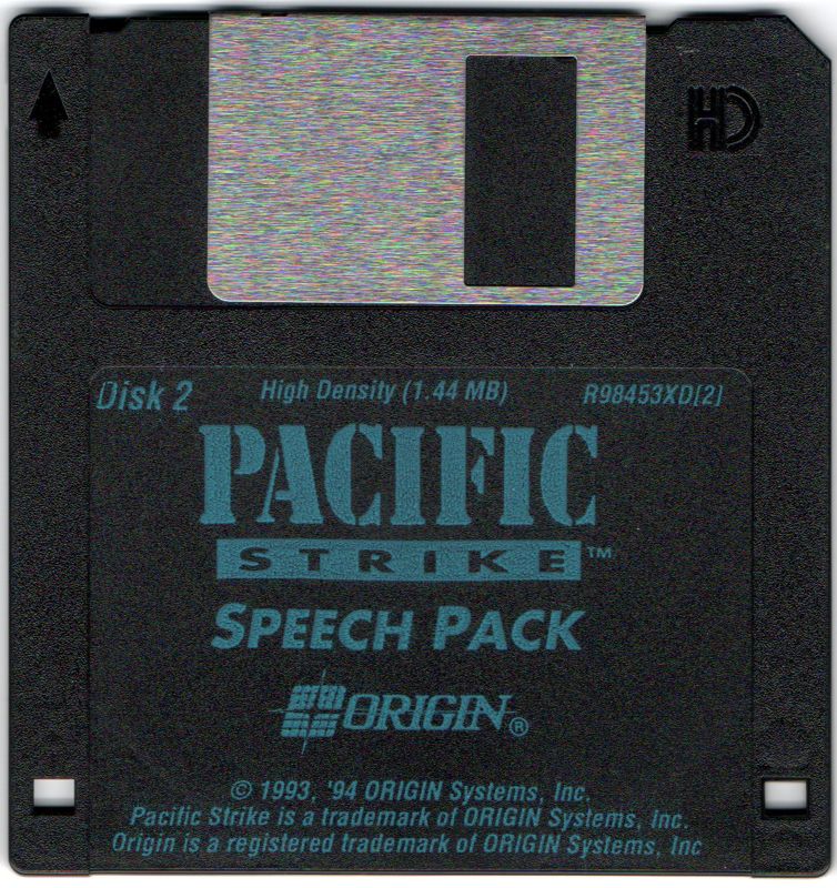 Media for Pacific Strike: Speech Pack (DOS): Disk 2