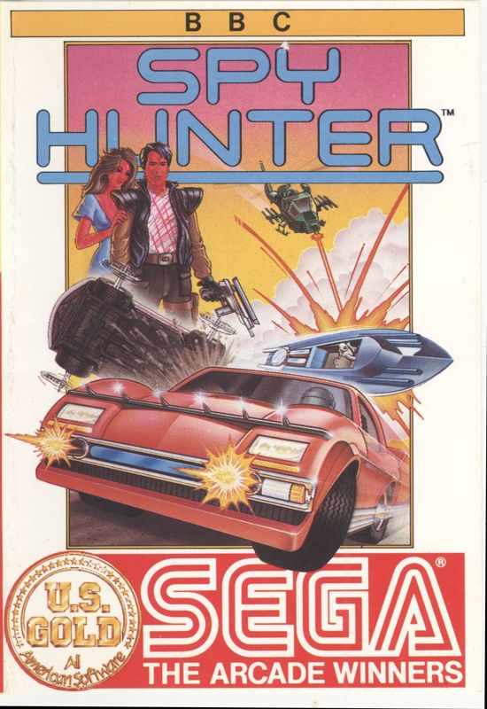 Front Cover for Spy Hunter (BBC Micro)