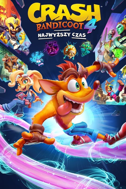 Front Cover for Crash Bandicoot 4: It's About Time (Xbox One)