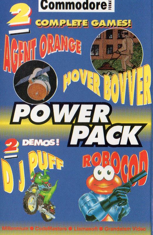 Front Cover for Commodore Format Power Pack 22 (Commodore 64)