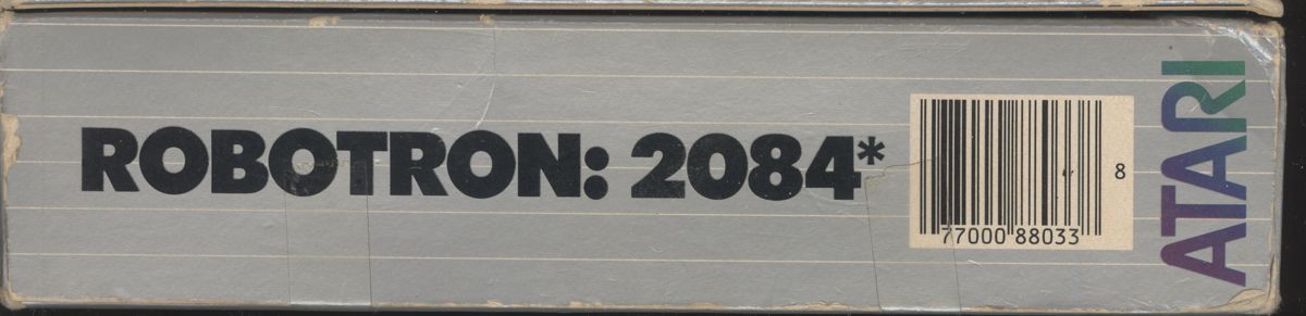 Spine/Sides for Robotron: 2084 (Atari 8-bit)