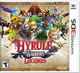 Front Cover for Hyrule Warriors: Legends (Nintendo 3DS) (download release): 1st version