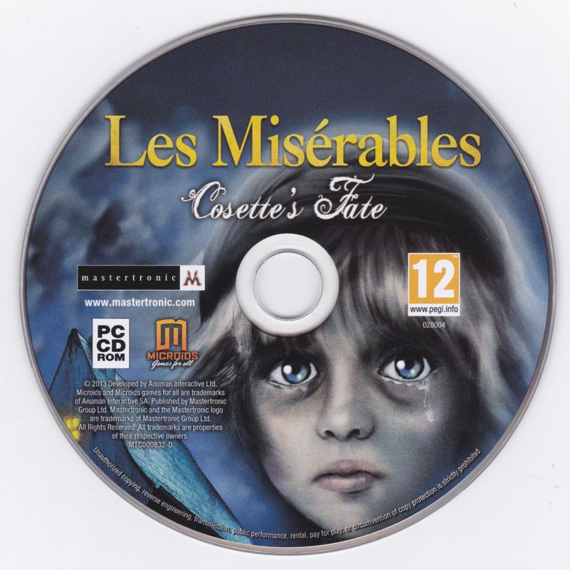 Media for Les Misérables: Cosette's Fate (Windows)
