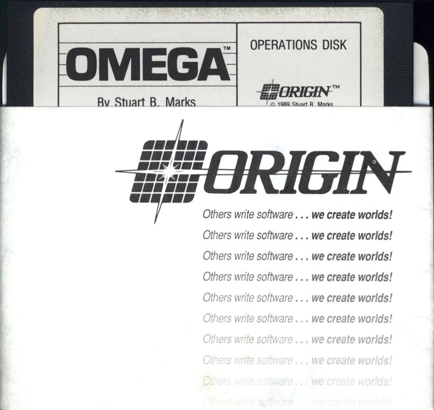 Media for Omega (DOS): Operations Disk