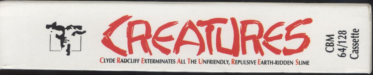 Spine/Sides for Creatures (Commodore 64)
