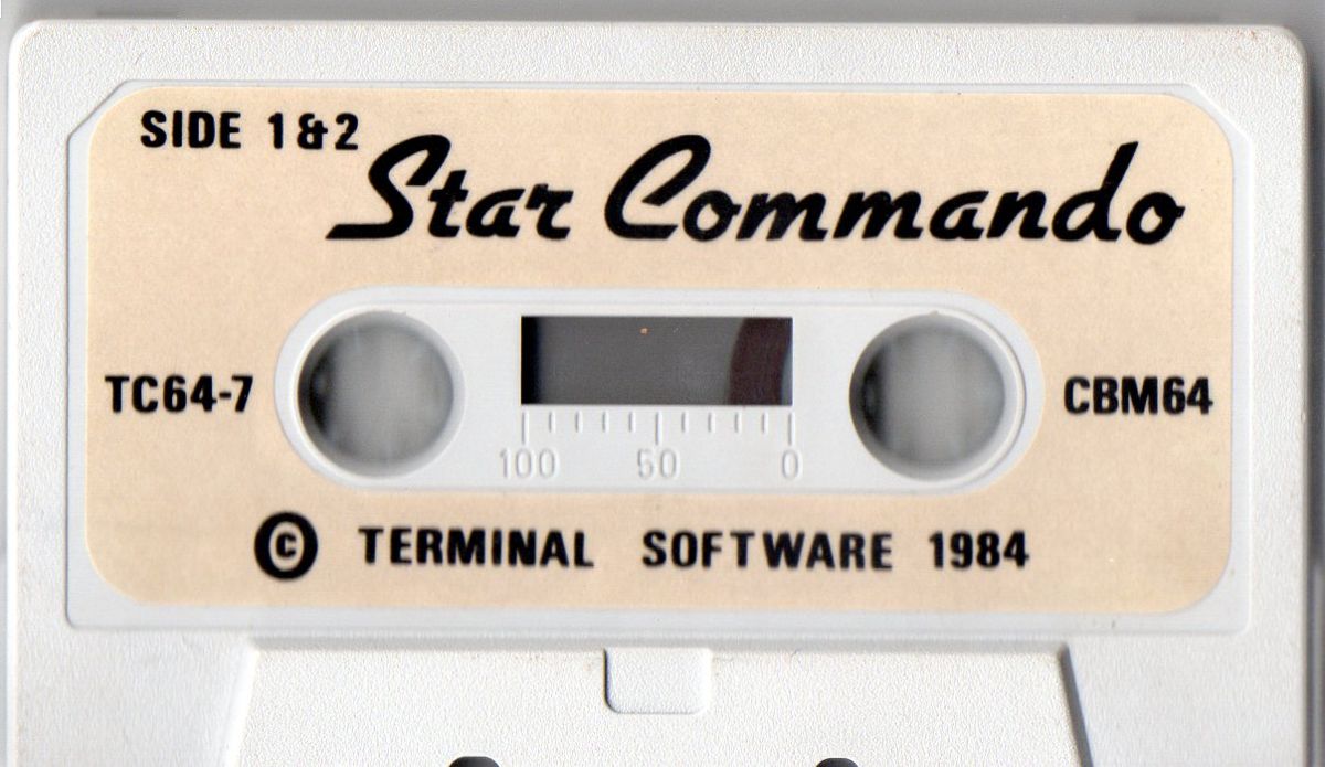 Commando Commodore Star Commando cover or packaging material - MobyGames