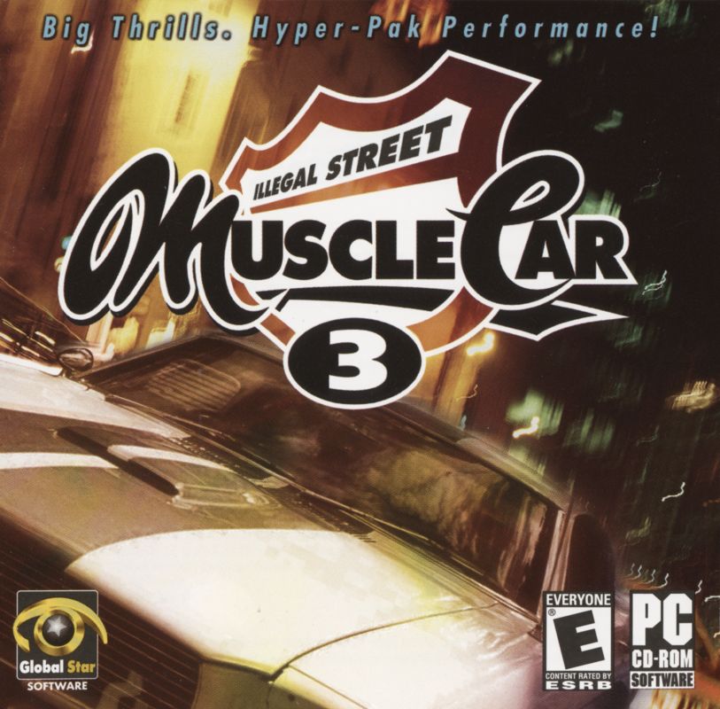 Other for Muscle Car 3: Illegal Street (Windows): Jewel Case - Front