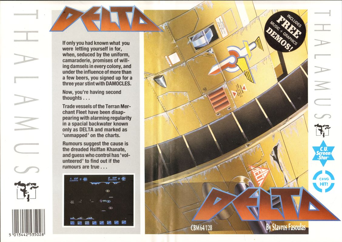 Full Cover for Delta Patrol (Commodore 64)