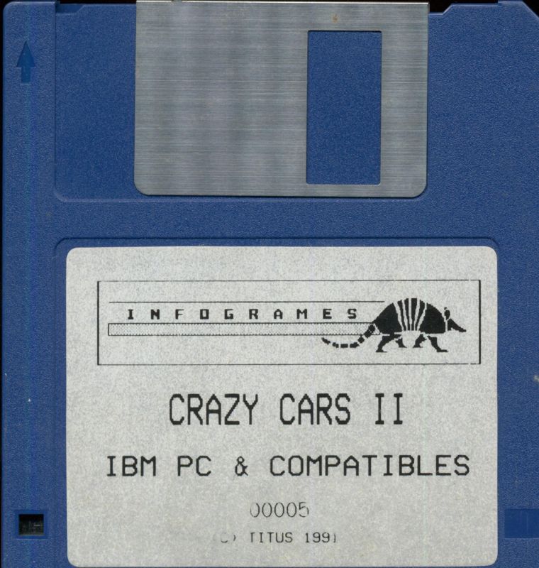 Media for High Energy 2 (DOS): Crazy Cars II
