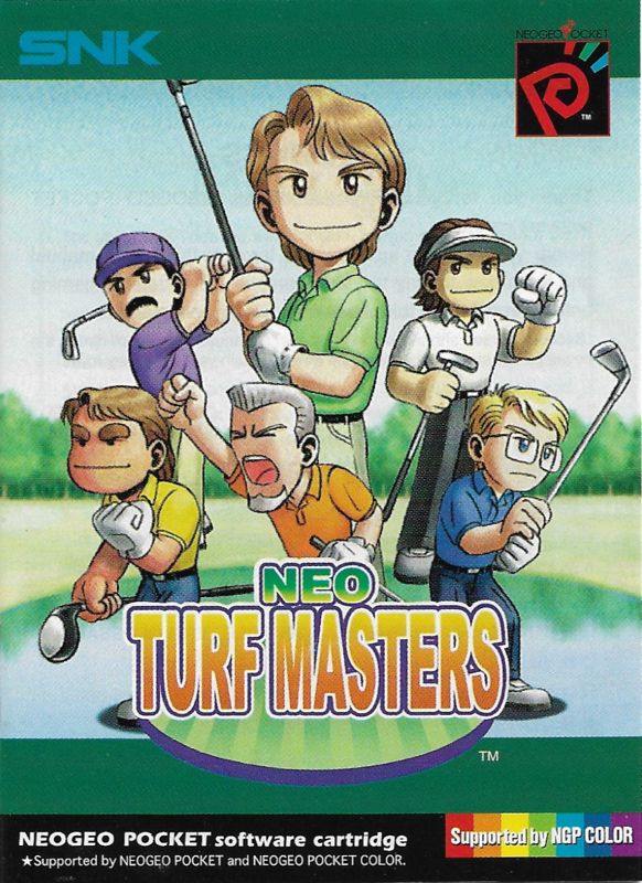 Manual for Neo Turf Masters (Neo Geo Pocket Color): Front