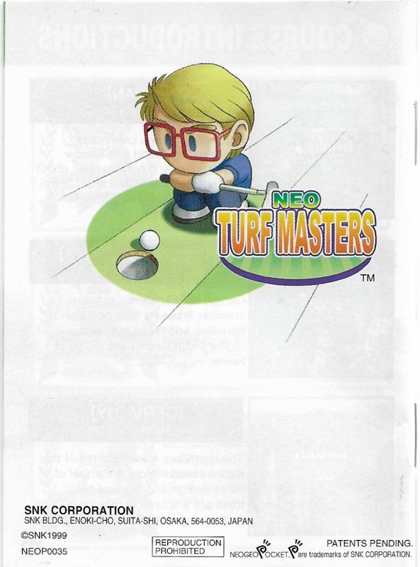 Neo Turf Masters for factory Neo Geo Pocket Color