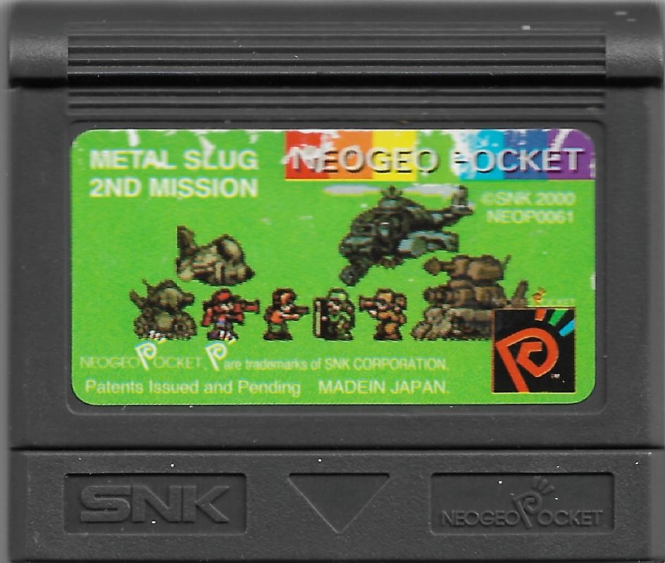 Media for Metal Slug 2nd Mission (Neo Geo Pocket Color)