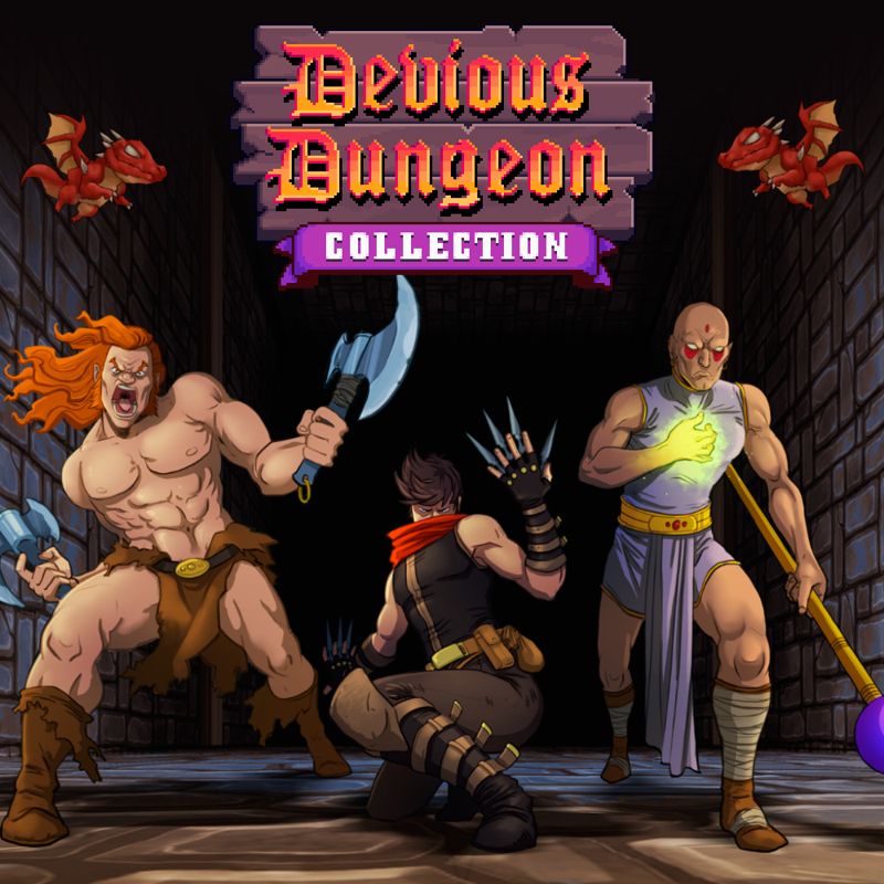 Front Cover for Devious Dungeon Collection (Nintendo Switch) (download release)