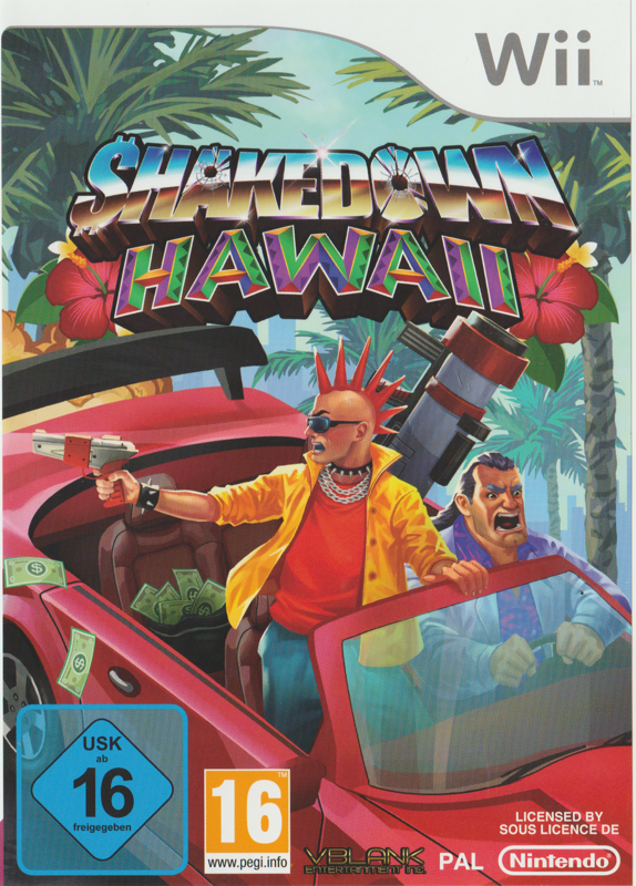 Front Cover for Shakedown: Hawaii (Wii)