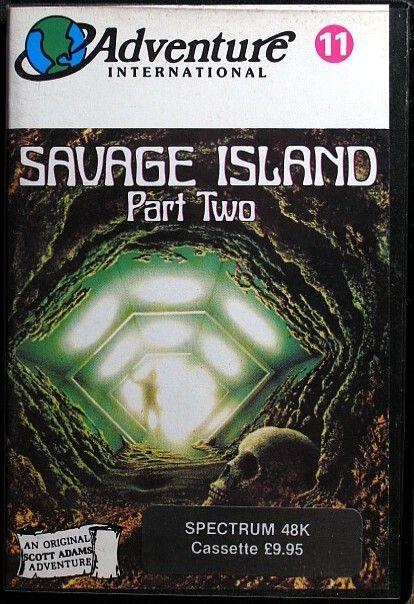 Front Cover for Savage Island Part Two (ZX Spectrum)