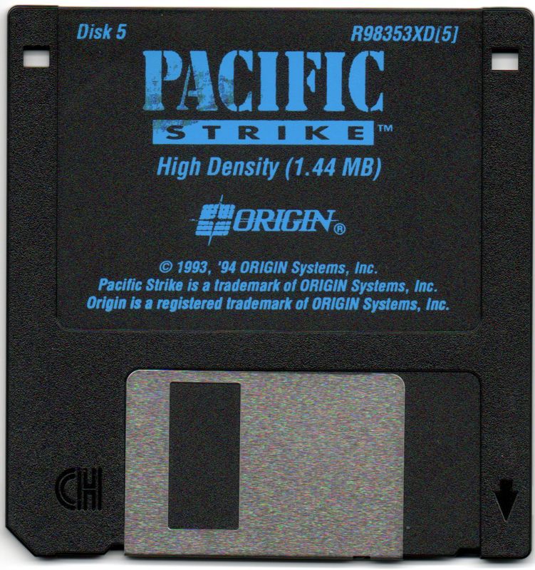 Media for Pacific Strike (DOS): Disk 5