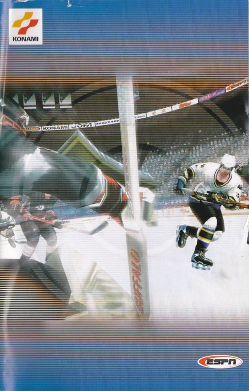 Manual for ESPN National Hockey Night (PlayStation 2): Front