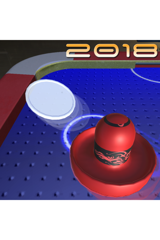 Real 3D Air Hockey cover or packaging material MobyGames