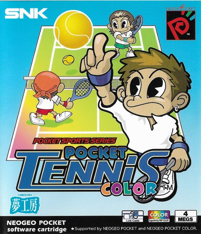 Front Cover for Pocket Tennis (Neo Geo Pocket Color)