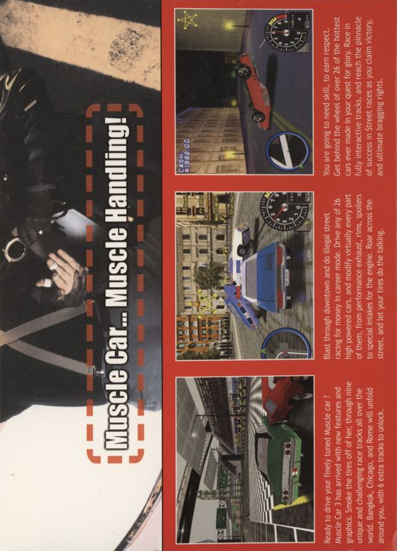 Inside Cover for Muscle Car 3: Illegal Street (Windows): Right Flap