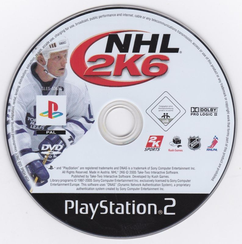 Media for NHL 2K6 (PlayStation 2)